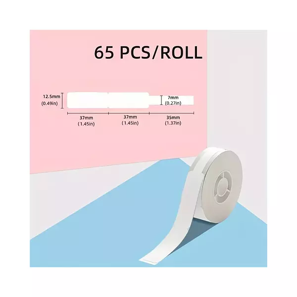 Sticker 12 * 109 Mm Color Blanco
