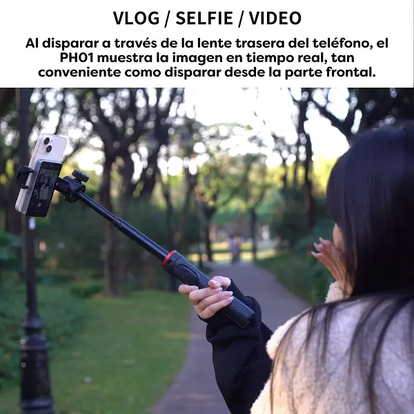 Monitor Selfie Magnético 4" Para Iphone