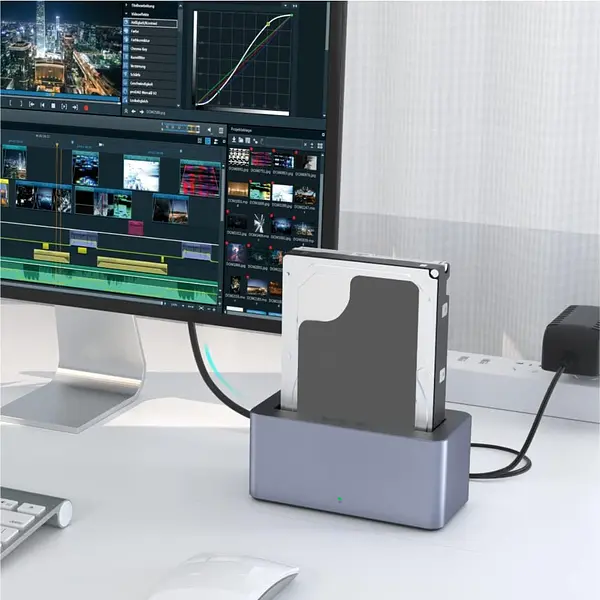 Estación De Acoplamiento Para Disco Duro Usb 3.0