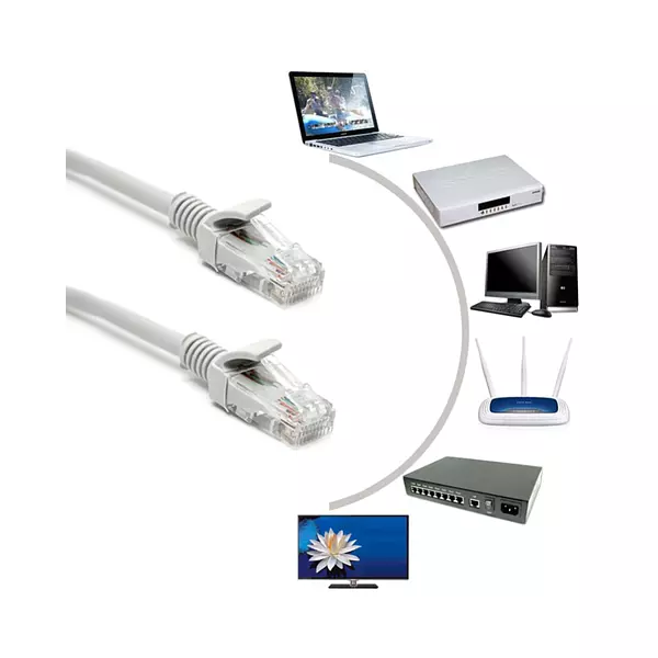 Cable De Red Cat6 Rj45 Para Interior