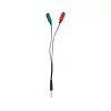 Cable Audio Plug 3.5 Mm Macho A 2x 3.5 Mm Hembra