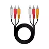 Cable De Audio Y Video 3 Rca A 3 Rca