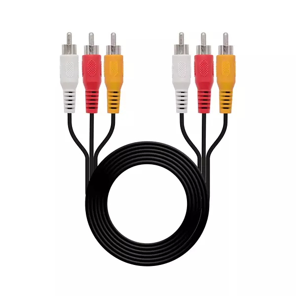 Cable De Audio Y Video 3 Rca A 3 Rca
